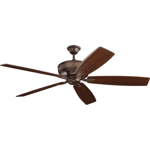 Monarch 70 inch Tannery Bronze with Teak Blades Ceiling Fan