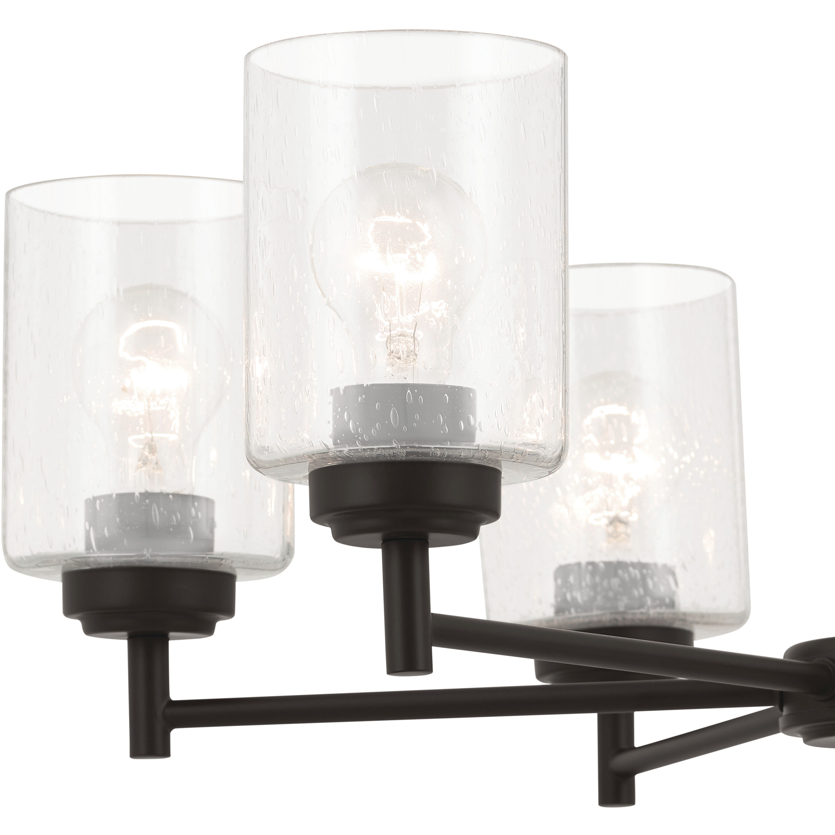 Winslow 6 Light Bronze Chandelier Ceiling Light, Large