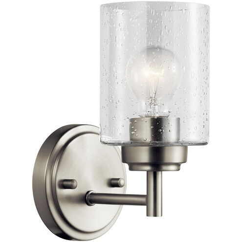 Winslow 1 Light 5 inch Brushed Nickel Wall Bracket Wall Light