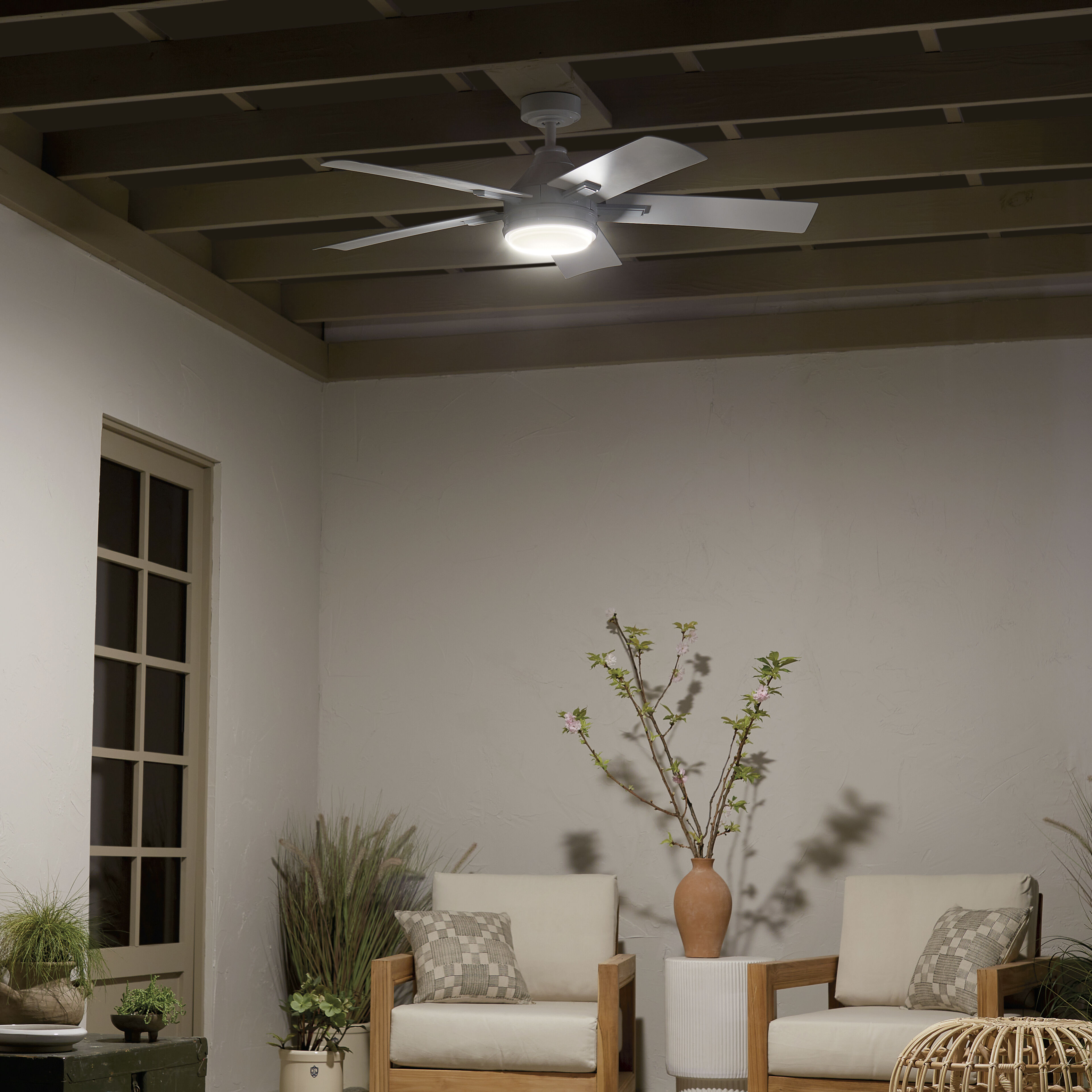 Tide 52 inch White Ceiling Fan