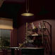 Tenon LED Lacquered Brass Pendant Ceiling Light