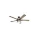 Ahrendale 60 inch Anvil Iron with Distressed Antique Gray Blades Ceiling Fan