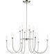 Moraine 12 Light Chandelier