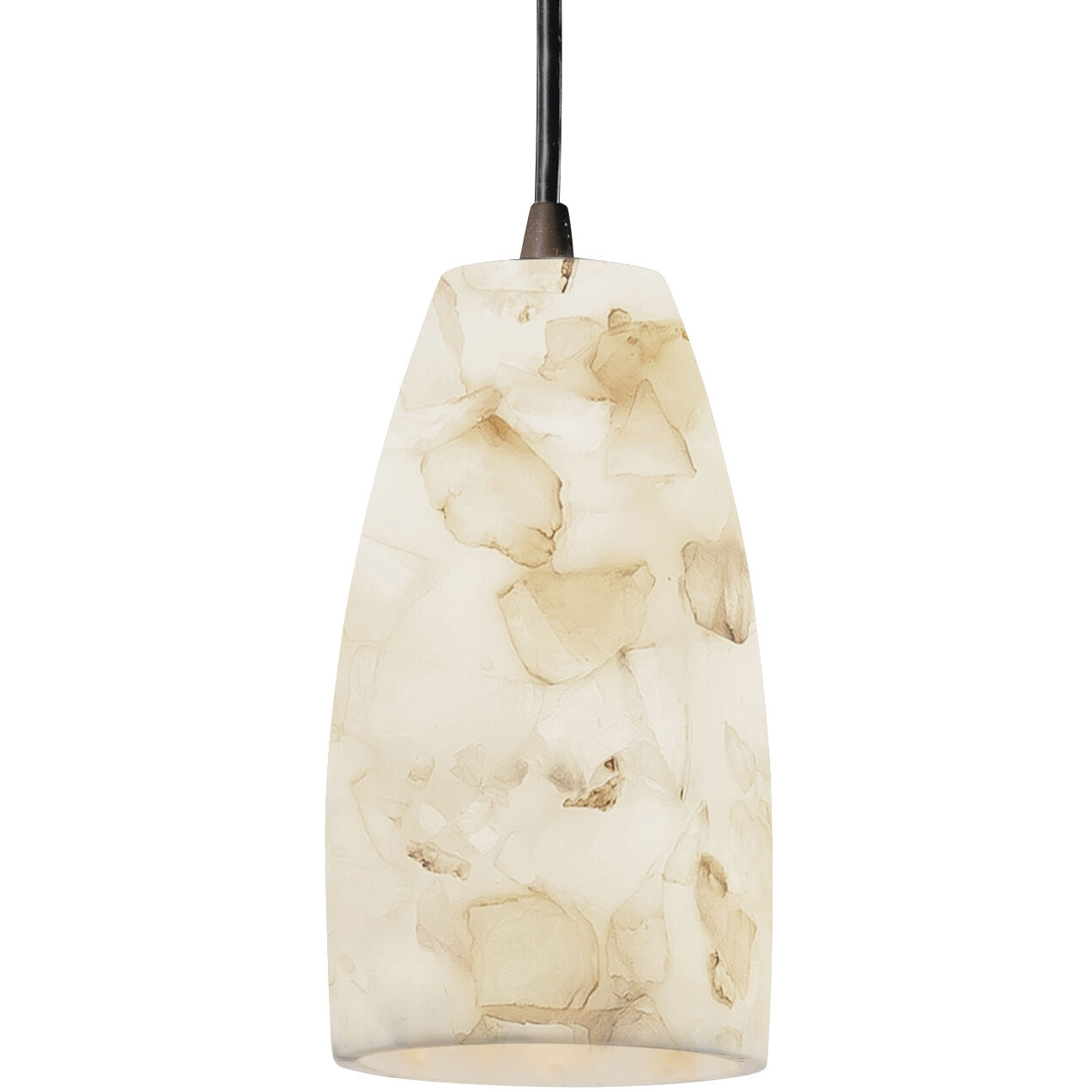 Alabaster Rocks 1 Light 4.00 inch Pendant