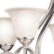 Dover 5 Light 24 inch Brushed Nickel Chandelier 1 Tier Medium Ceiling Light, Medium