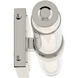 Laurene LED 26.5 inch Polished Nickel Linear Bath Bar Wall Light, Small