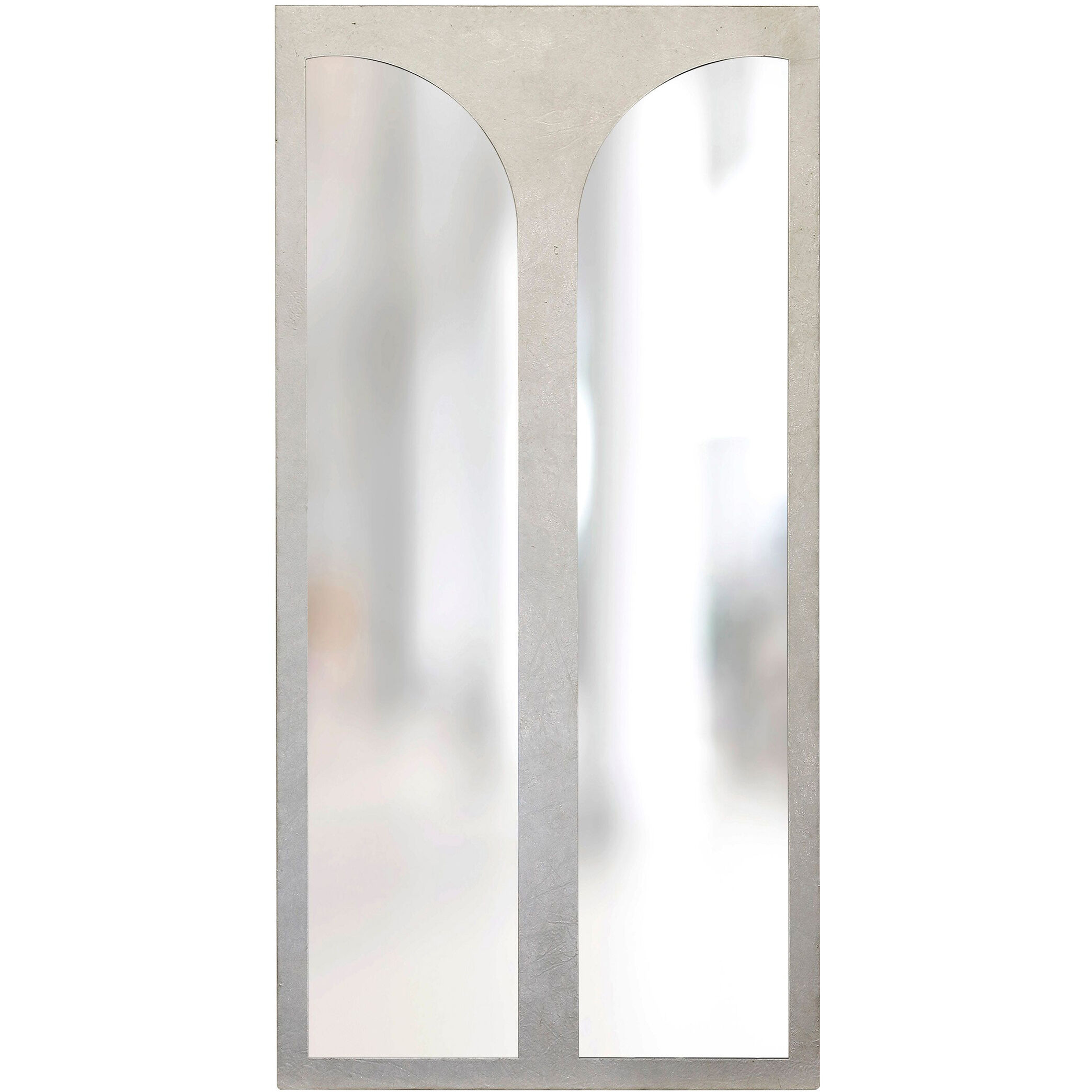 Turner 36 X 18 inch Brushed Silver/Resin Mirror