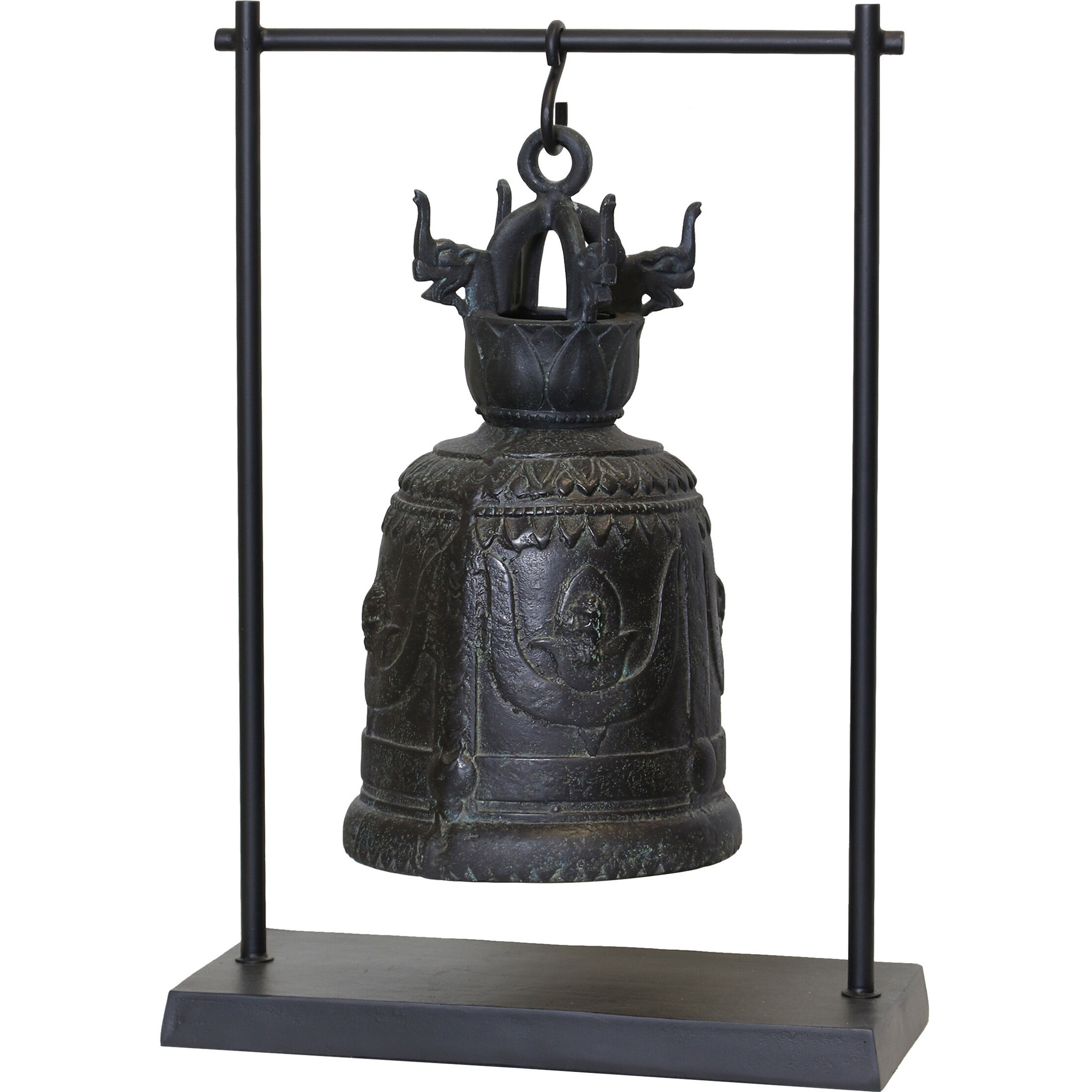 Gola Matte Verdigris and Matte Black Desk Accent