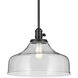 Avery 1 Light Black Pendant Ceiling Light