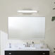 Independence LED 26 inch Brushed Nickel Linear Bath Large Wall Light, Large