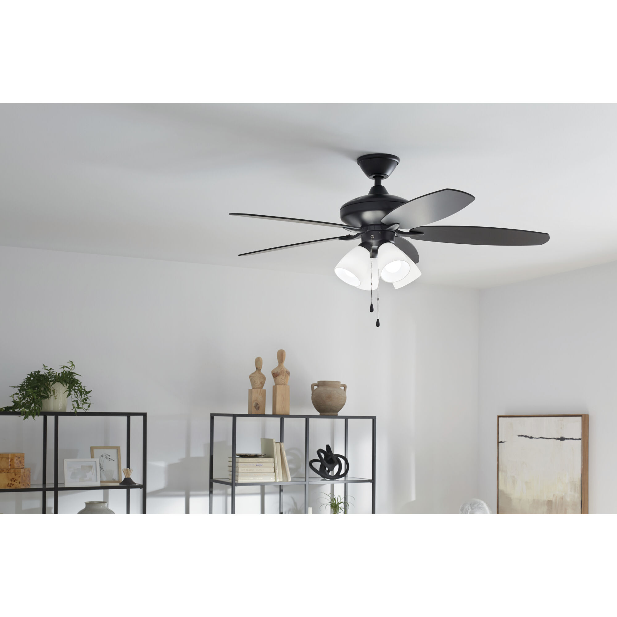 Renew Premier 52 inch Satin Black Ceiling Fan