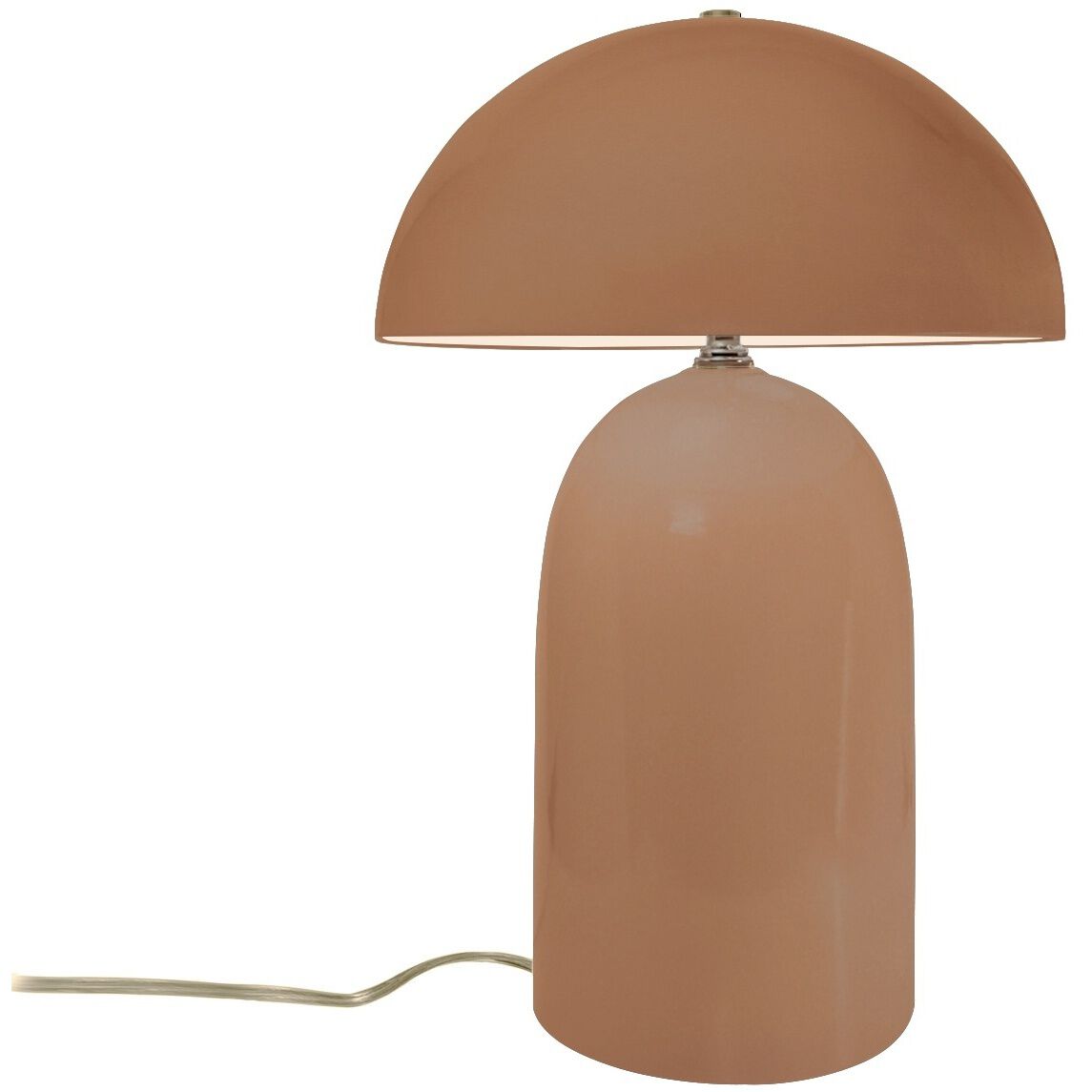 Portable 18.25 inch 60.00 watt Adobe and Polished Nickel Portable Lamp Portable Light