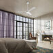 Veetra 56 inch Matte White Ceiling Fan