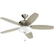 Renew Select 52 inch Brushed Stainless Steel with Silver Blades Ceiling Fan
