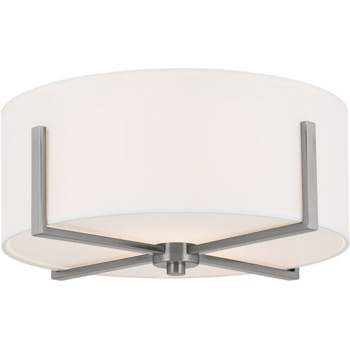 Malen LED 15.5 inch Classic Pewter Flush Mount Ceiling Light