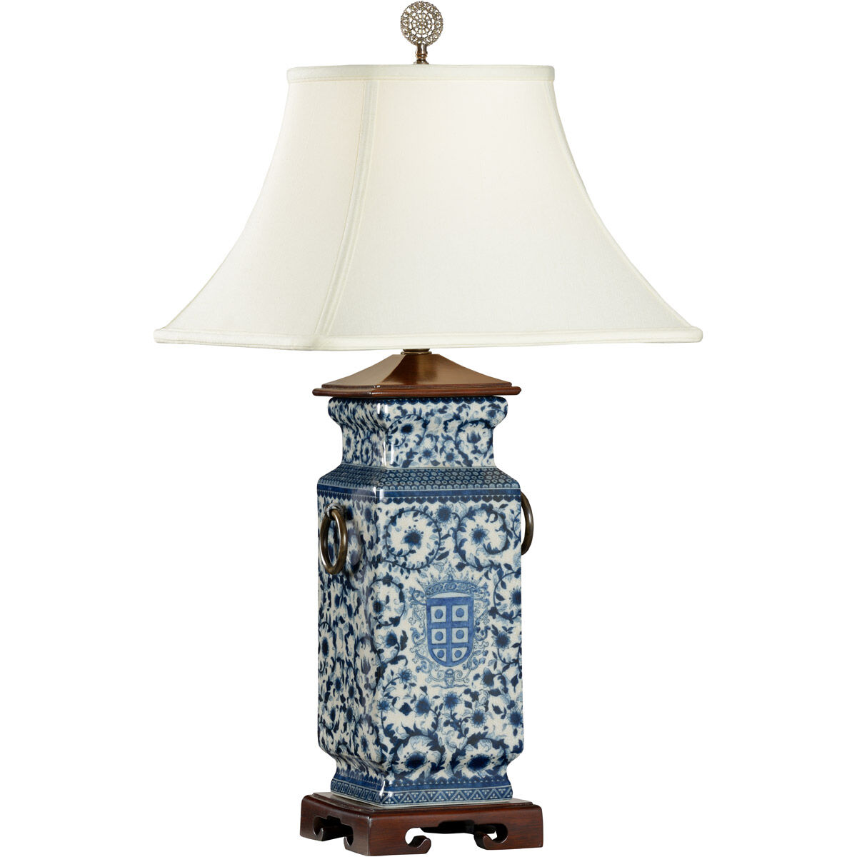 Wildwood 30 inch 100 watt Hand Painted Table Lamp Portable Light
