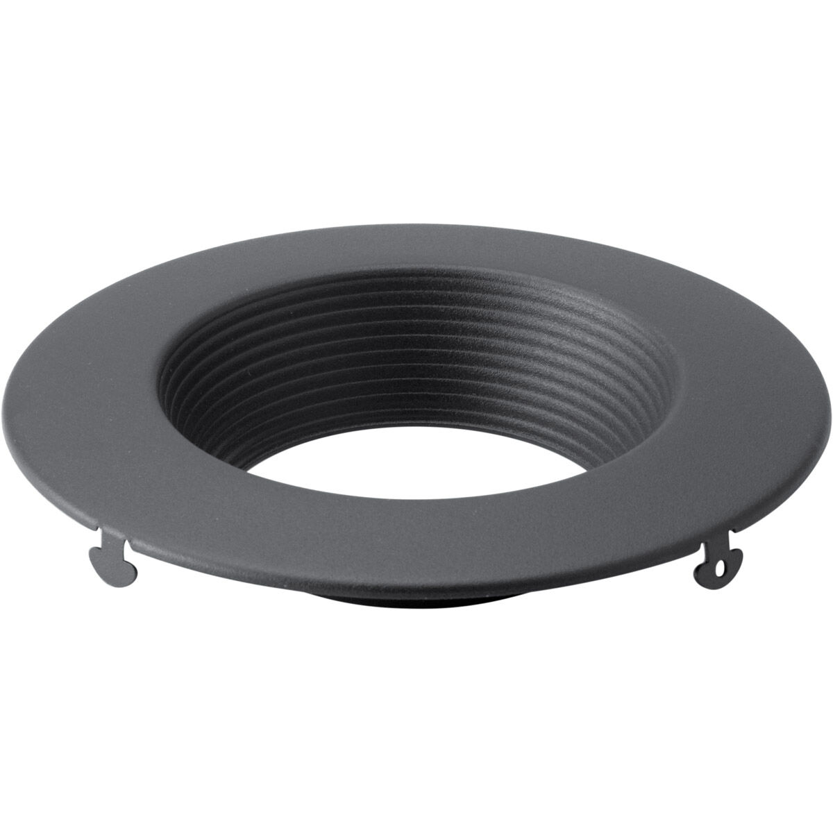 Direct To Ceiling Unv Accessor Textured Black Trim Accessory For Flush Mt