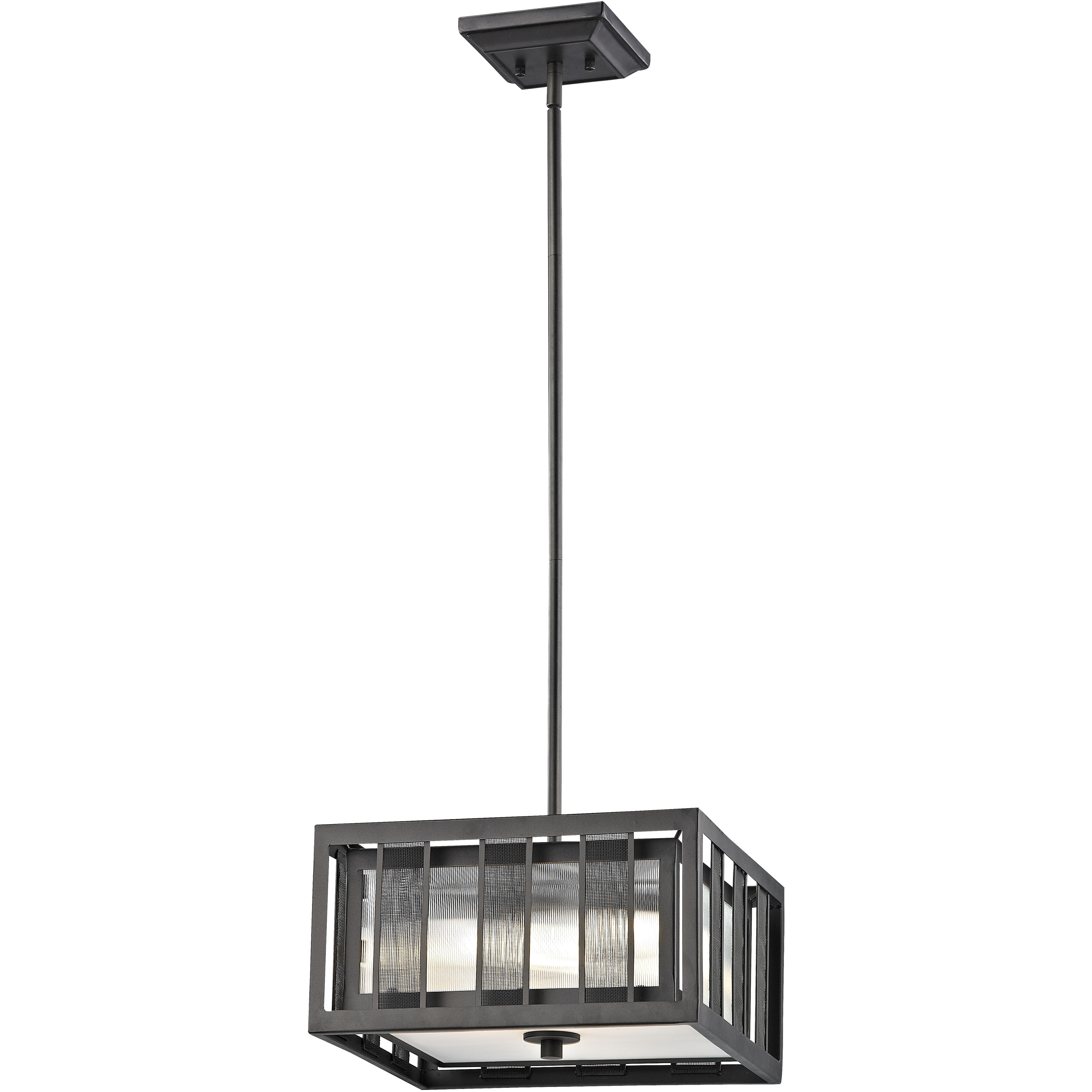 Meridional 3 Light 14 inch Bronze Pendant Ceiling Light