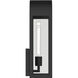 Marea 1 Light 17 inch Textured Black Outdoor Wall Light