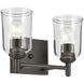 Shailene 2 Light 12.5 inch Olde Bronze Bath Light Wall Light