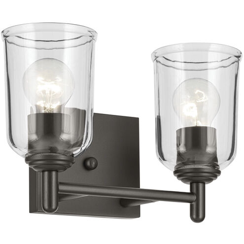 Shailene 2 Light 12.5 inch Olde Bronze Bath Light Wall Light