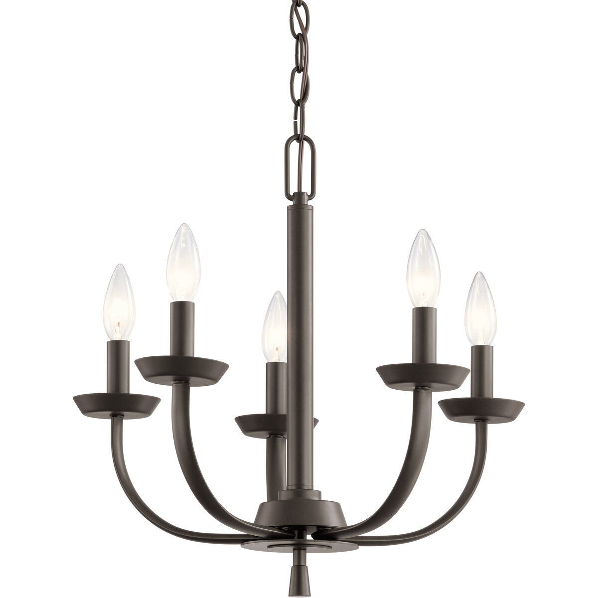Kennewick 5 Light 18 inch Olde Bronze Chandelier 1 Tier Medium Ceiling Light