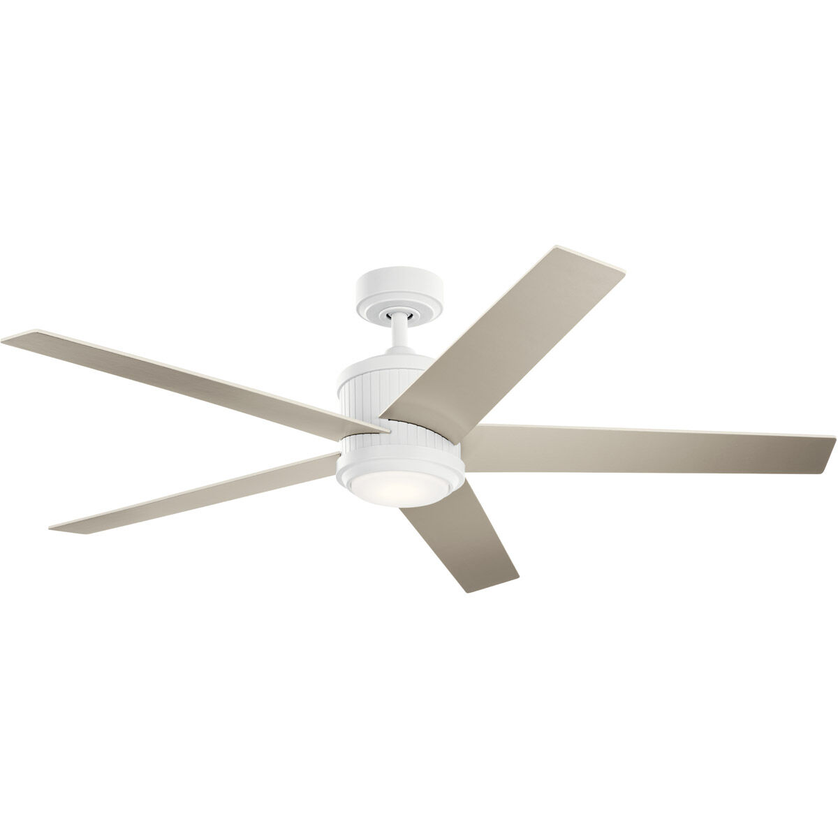 Brahm 56 inch Matte White Ceiling Fan 