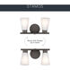 Stamos 2 Light 13 inch Olde Bronze Bath Vanity Light Wall Light, 2 Arm