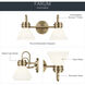 Farum LED 19.25 inch Champagne Bronze Bathroom Vanity Light Wall Light