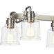 Aivian 8 Light 17.75 inch Nickel Textured Chandelier Ceiling Light