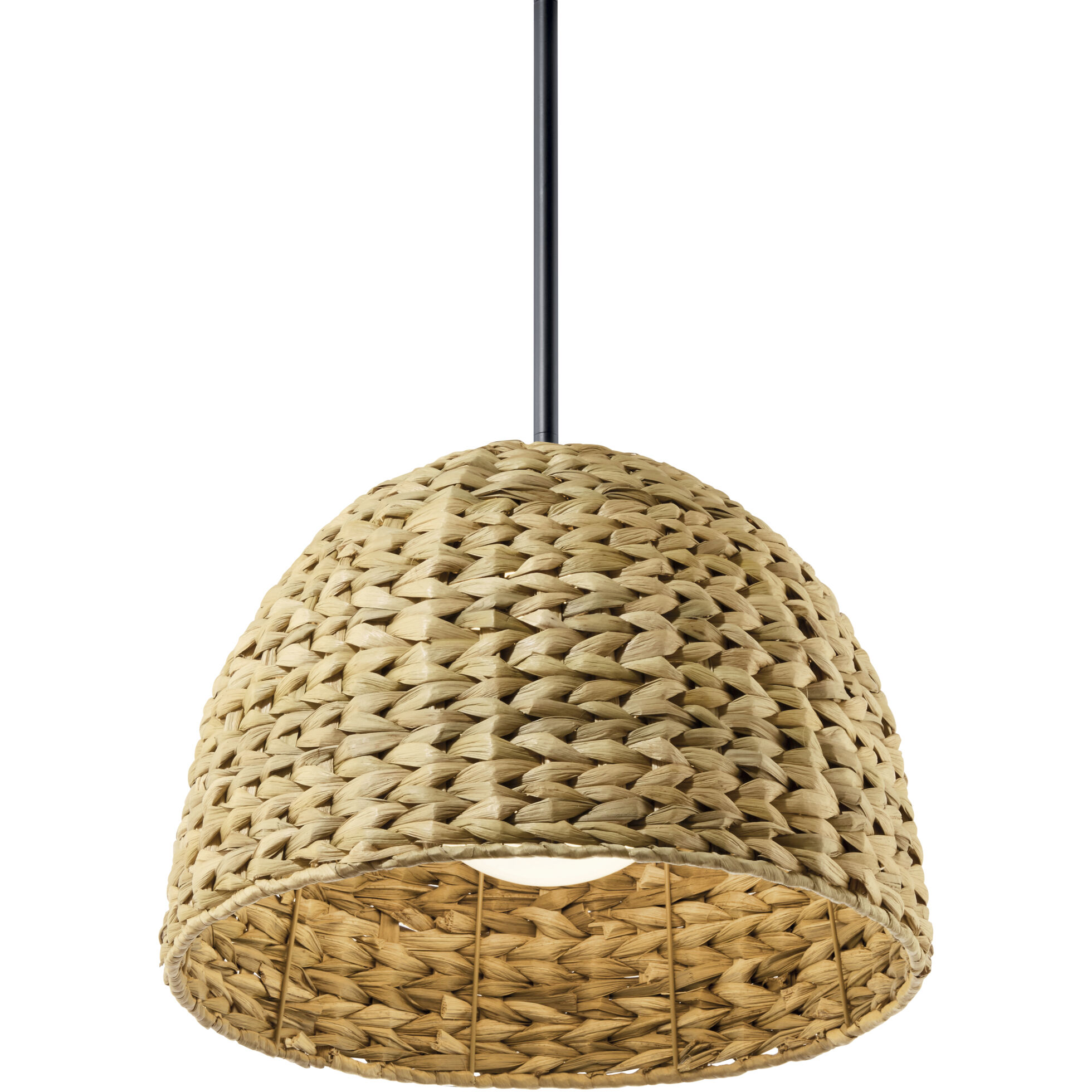 Raffiana 1 Light Black Mini Pendant Ceiling Light