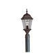 Madison 1 Light 9.50 inch Post Light & Accessory