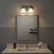 Independence 2 Light 12 inch Brushed Nickel Wall Mt Bath 2 Arm Wall Light