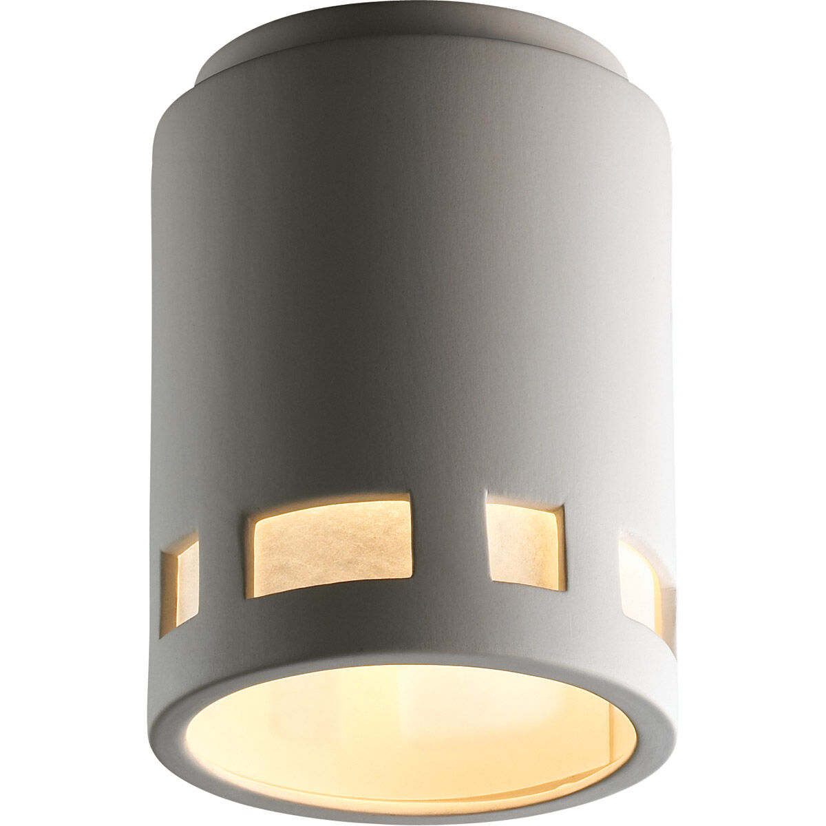 Radiance LED 7 inch Celadon Green Crackle Flush-Mount Ceiling Light