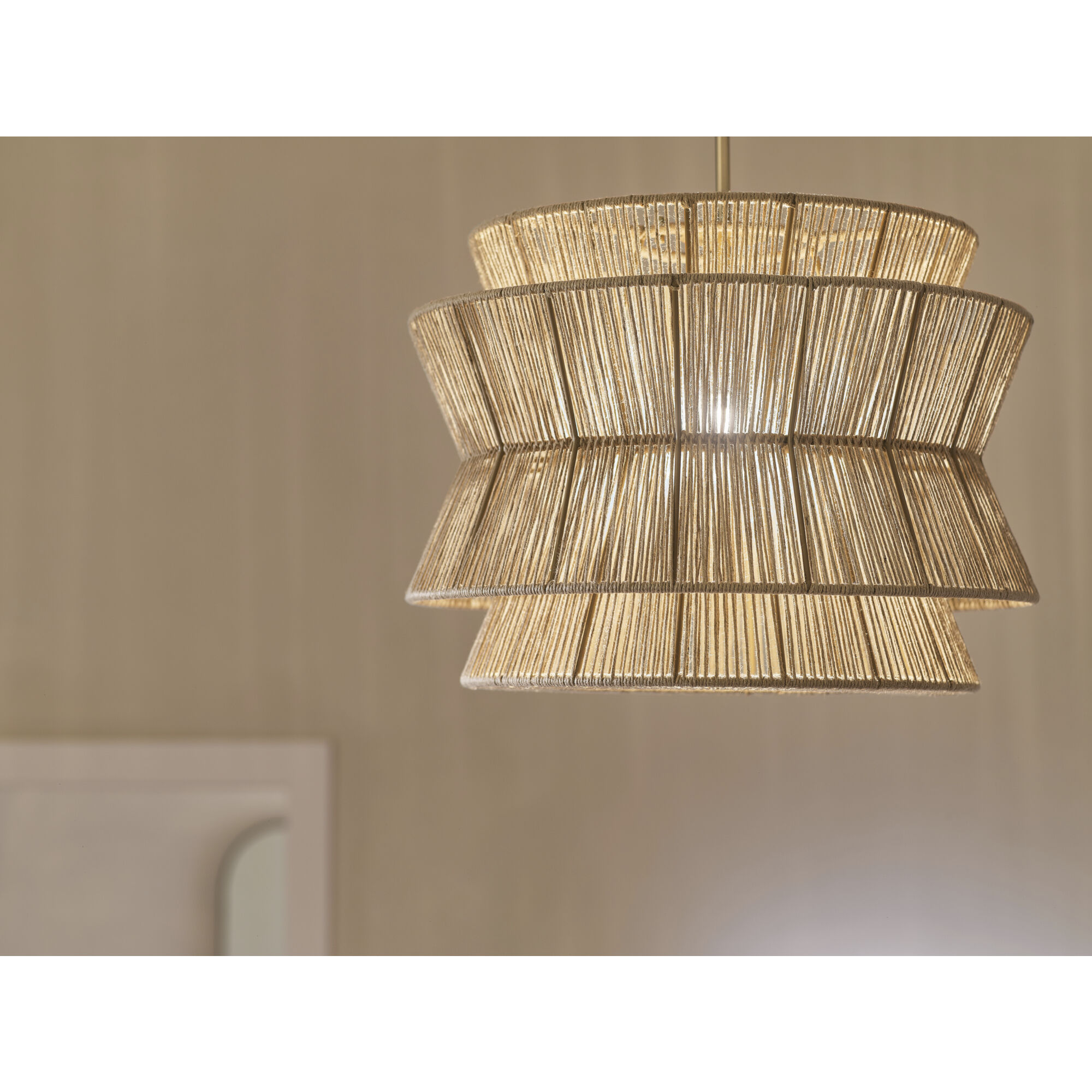 Ophira 1 Light Champagne Bronze Pendant Ceiling Light