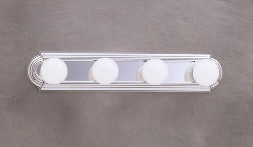 Independence 4 Light 24 inch Chrome Bath Strip Wall Light