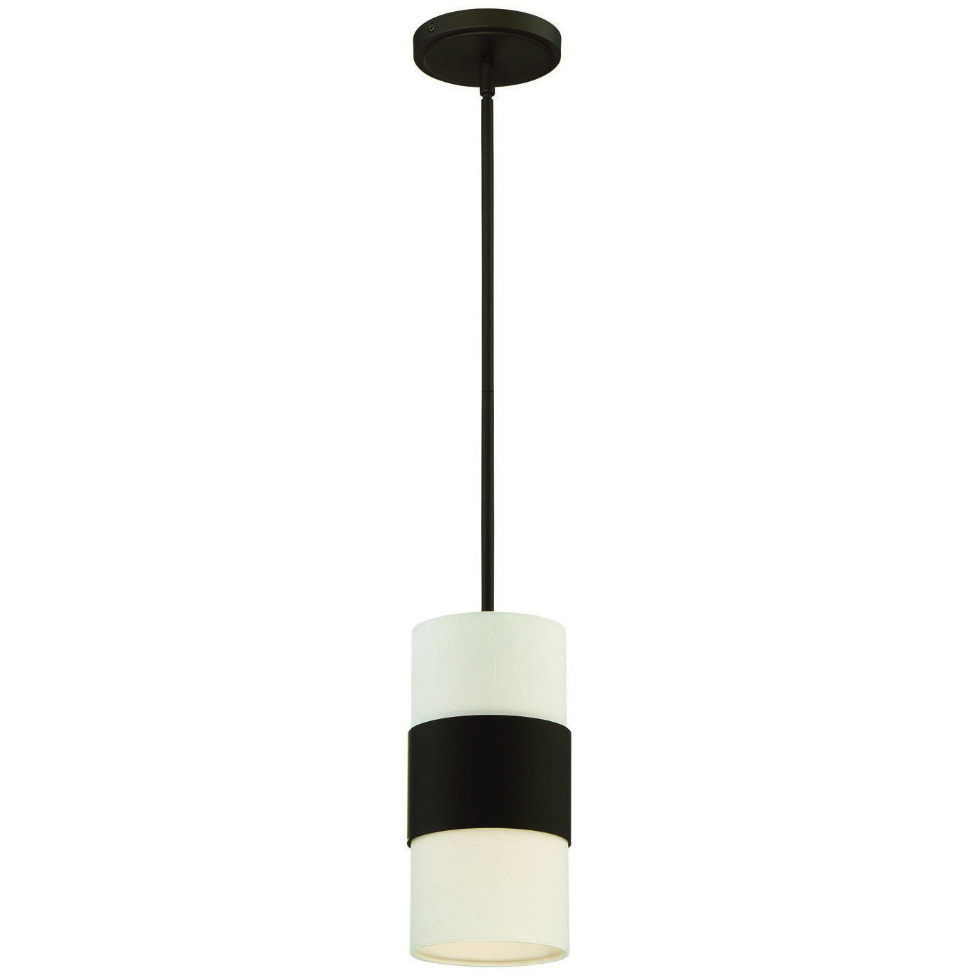 Grayson 1 Light 6 inch Dark Bronze Mini Pendant Ceiling Light