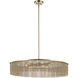 Khaite 6 Light Champagne Bronze Chandelier Ceiling Light