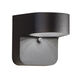 Independence LED 6 inch Textured Black Outdoor Wall, Small