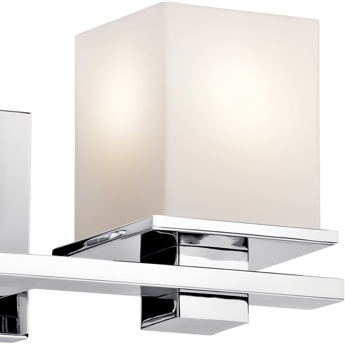 Tully 2 Light 15 inch Chrome Wall Mt Bath 2 Arm Wall Light