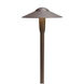 Independence 12 3.00 watt Textured Architectural Bronze Landscape 12V LED Path/Spread in 2700K