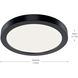Ara LED Integrated Black Downlight in Single
