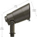 Integra 12 6.6 watt Centennial Brass Accent Light