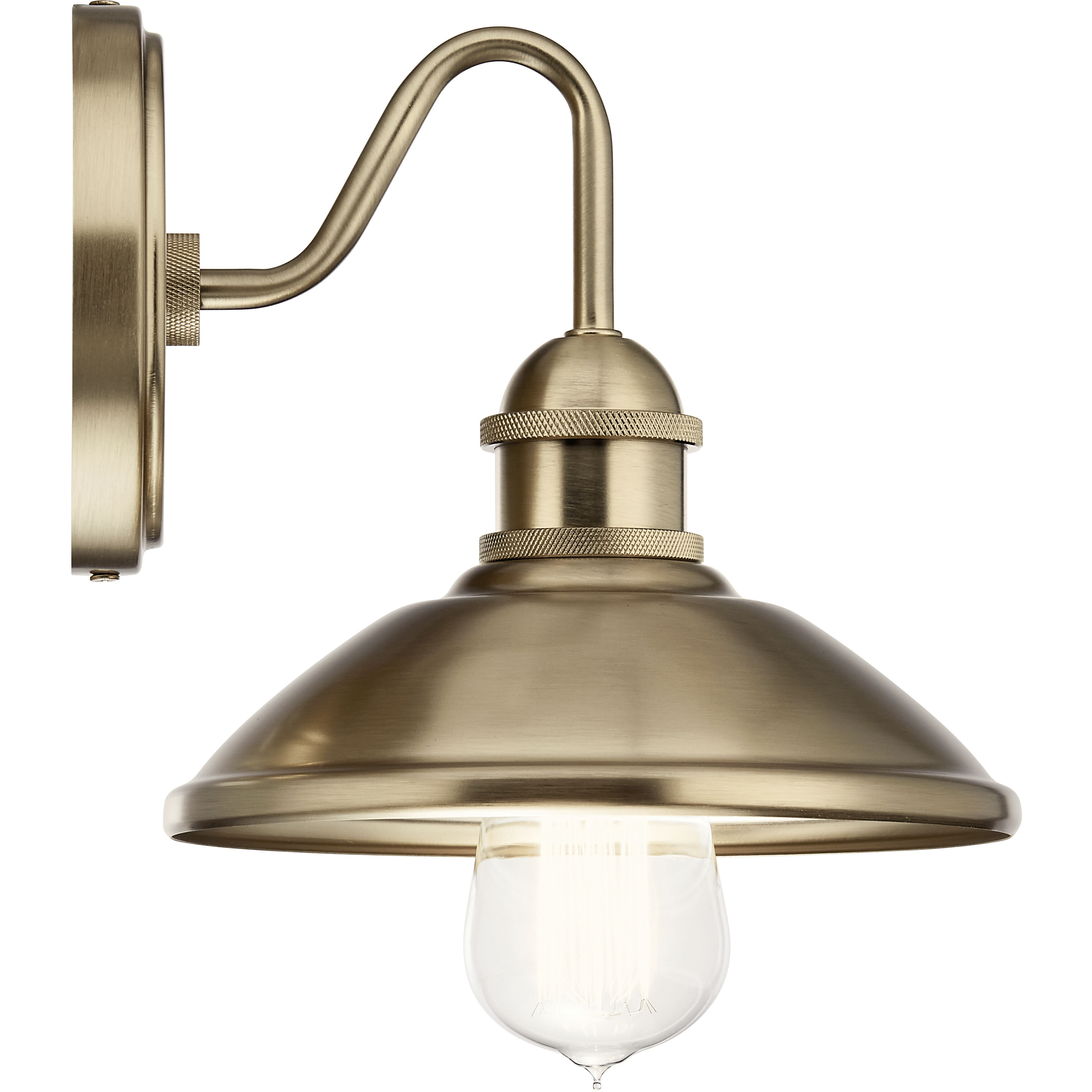 Kichler 45943CPZ Clyde 1 Light 7.5 inch Champagne Bronze Wall