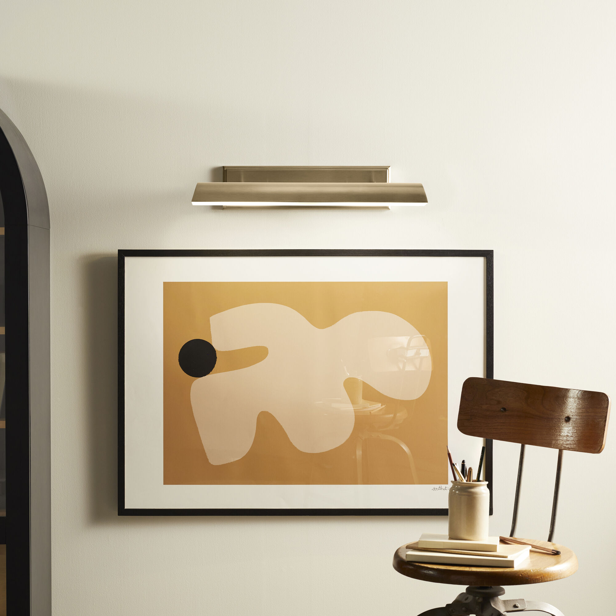 Carston 26 watt 24.25 inch Champagne Bronze Picture Light Wall Light