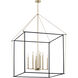 Eisley 8 Light 34.75 inch Champagne Bronze Foyer Pendant Ceiling Light