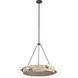 Marquee 6 Light 37 inch White Washed Wood Chandelier 1 Tier Large Ceiling Light, 1 Tier Large