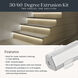 TE Series Silver 48 inch Extrusion Kit, 30 or 60 degree