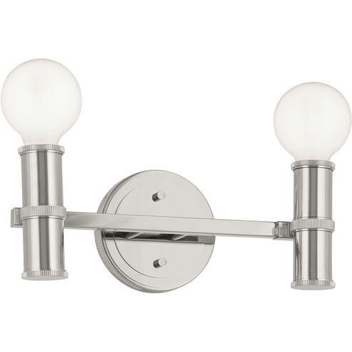 Torche LED 13 inch Polished Nickel Bathroom Vanity Light Wall Light