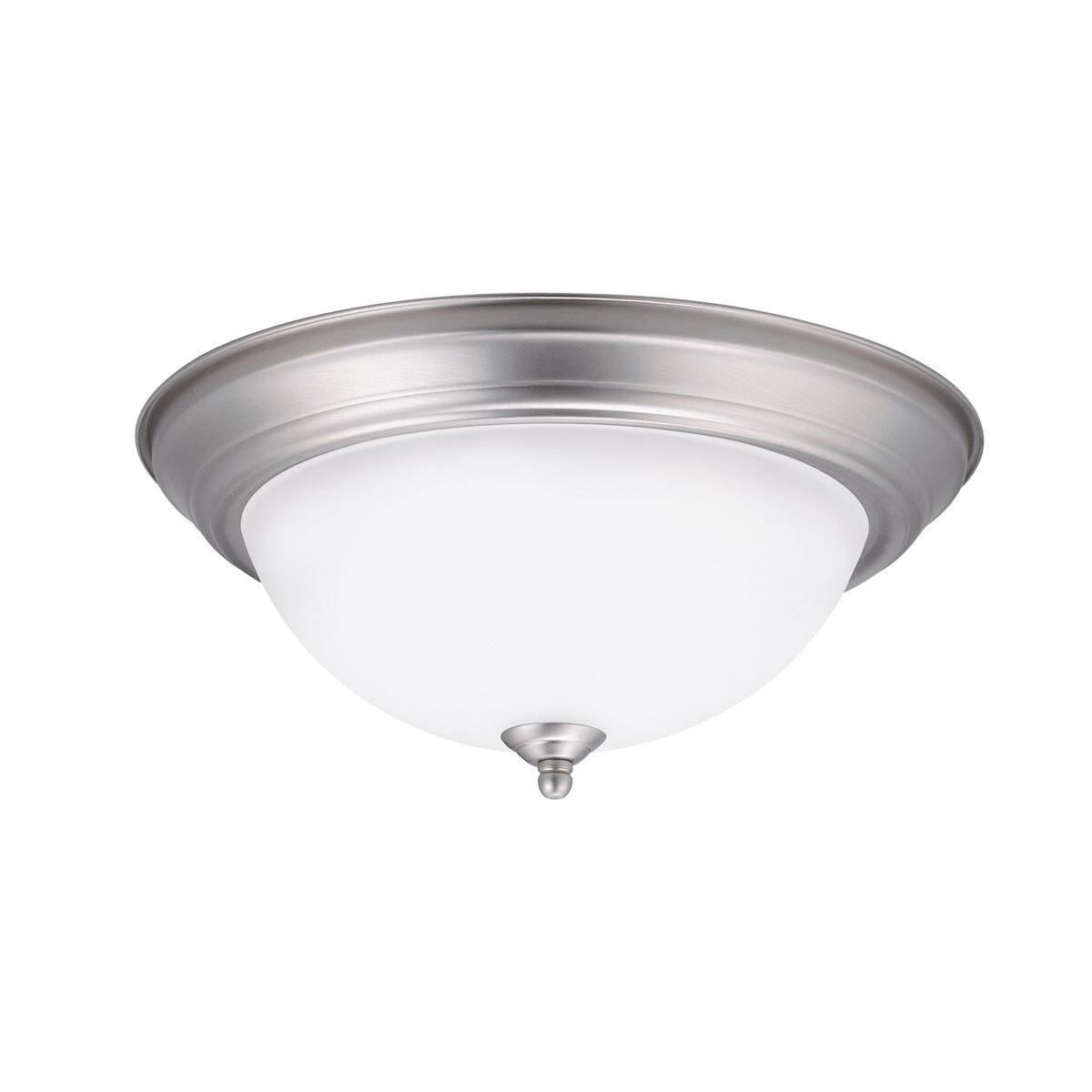 Kichler 8112NI Independence 2 Light 13 inch Brushed Nickel Flush Mount ...